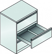 Kartotečni fiokar 3P-2A4 12923-322